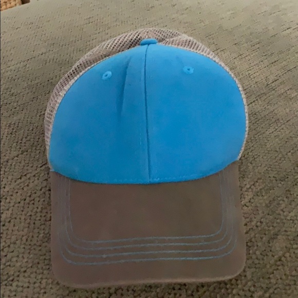 Blue & Gray Costa Trucker Hat - Picture 1 of 6